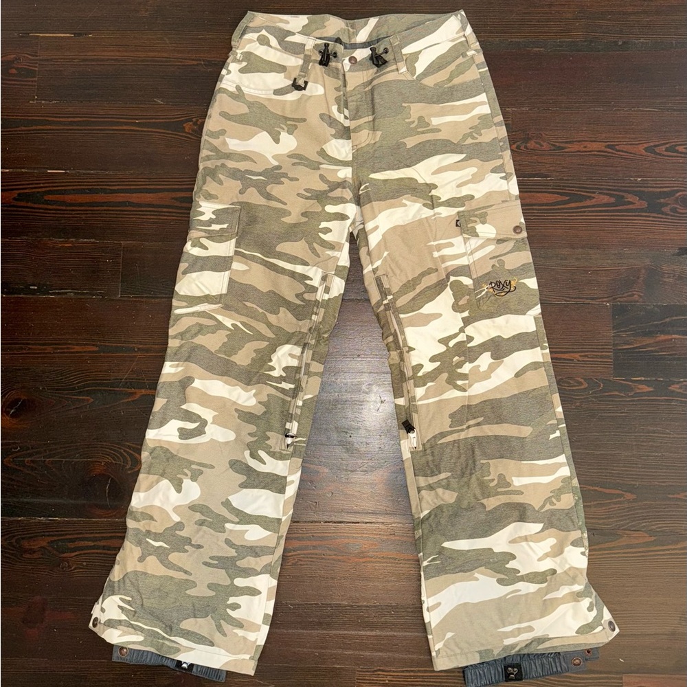 Roxy Snow Camo Ski/Snowboard Pants